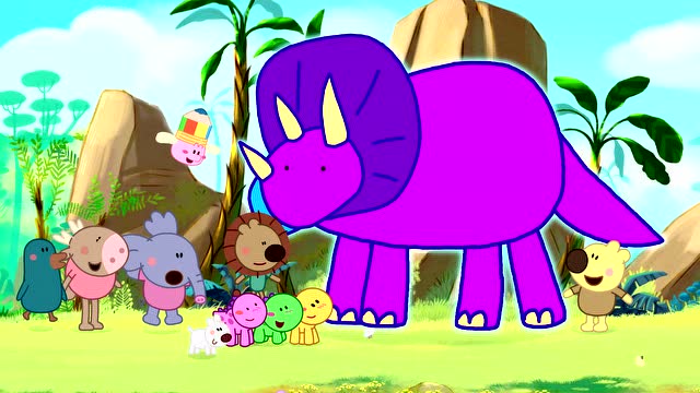 小小画家熊小米 第25集 熊小米 三角龙