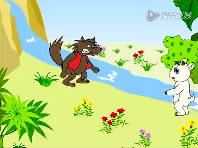 26狼和小羊蒙古语版儿童故事