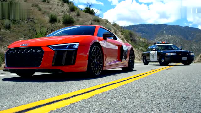 试驾体验2017款奥迪r8超级跑车