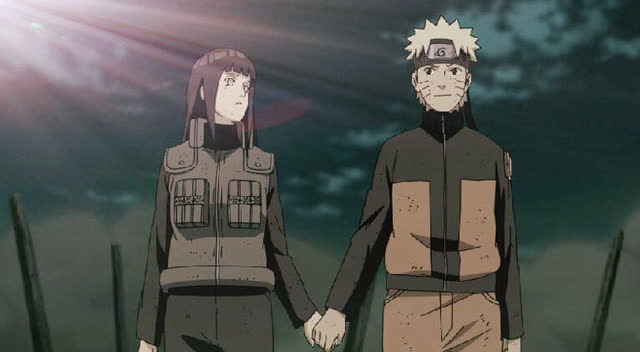 鸣人雏田牵手成功有情人终成眷属