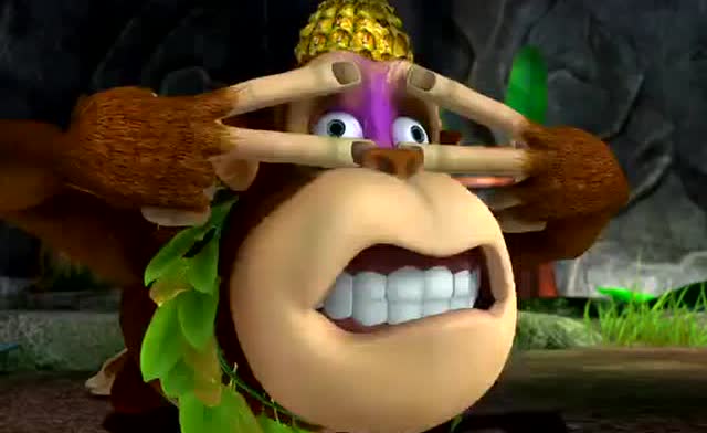 熊出没:吉吉国王的眼睛被炸 茫茫一片 看不见 呜呜