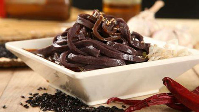 舌尖上的汉中,洋县黑米皮