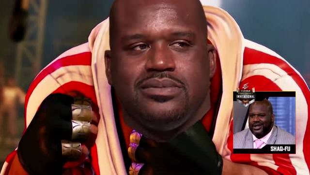 nba奥尼尔也为《街头霸王5》eleague宣传搞笑视频公布