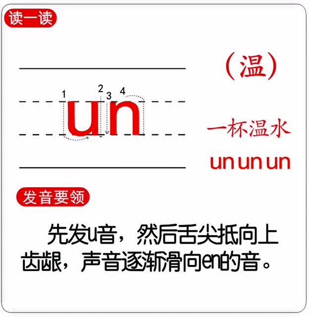 42.前鼻韵母un发音