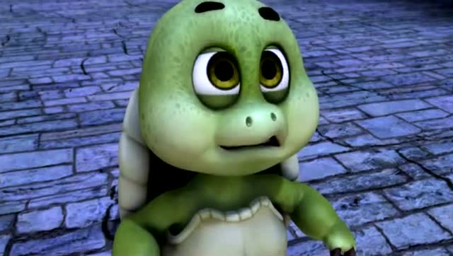 熊出没:乌龟看到了熊熊做的皮影戏了,就是场面太混乱