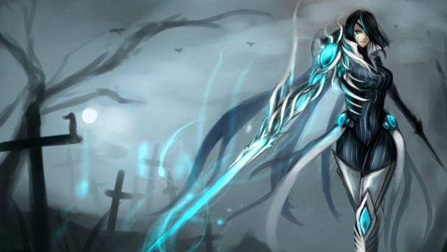 剑姬女教师只服皮肤,这就是你喜欢lol的原因