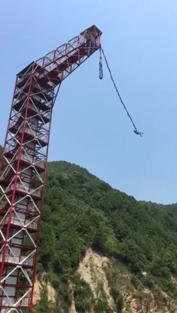 山西首座云丘山蹦极