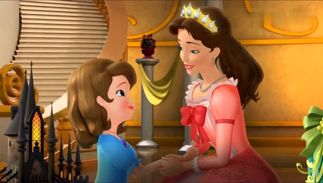 苏菲亚听了妈妈的话,又回来了