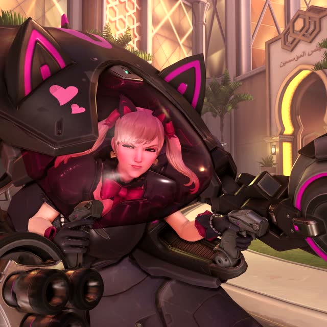 d.va皮肤"黑猫卢娜"