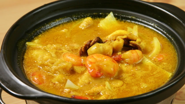 教你做香浓四溢的海鲜咖喱汤,广东人最喜欢喝的一道汤