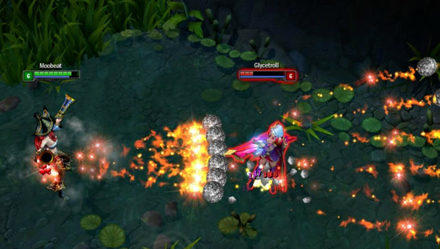 英雄联盟:jackeylove女枪完美大招成功斩获四杀!