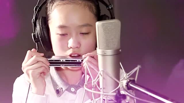 口琴独奏《赛马》太棒了