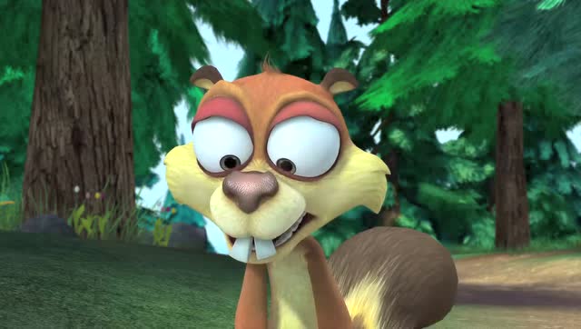 熊出没 蹦蹦:快跑啊 光头强来了!