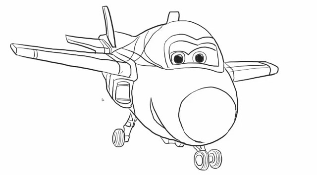 超级飞侠之酷飞幼儿亲子简笔画 宝宝轻松学画画