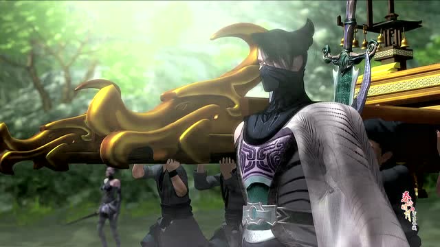 秦时明月,罗网六剑奴第一次出场,气场让人好压抑