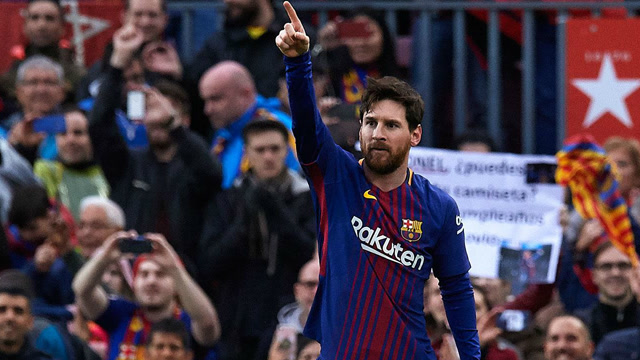 欧冠:巴塞罗那3-1切尔西 梅西梅开二度打进欧冠百球