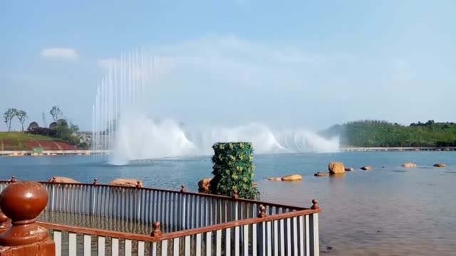 天河潭音乐喷泉