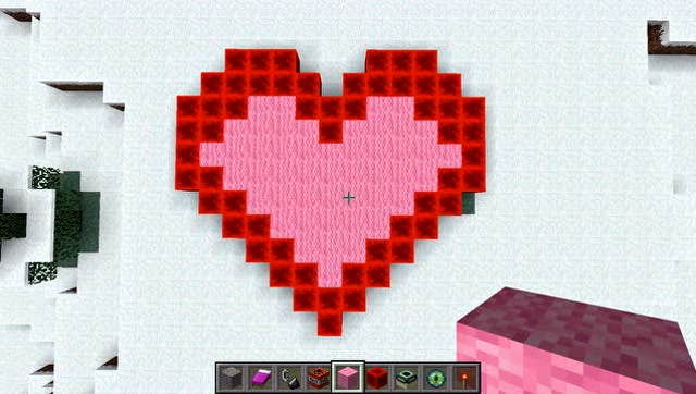 我的世界 爱心