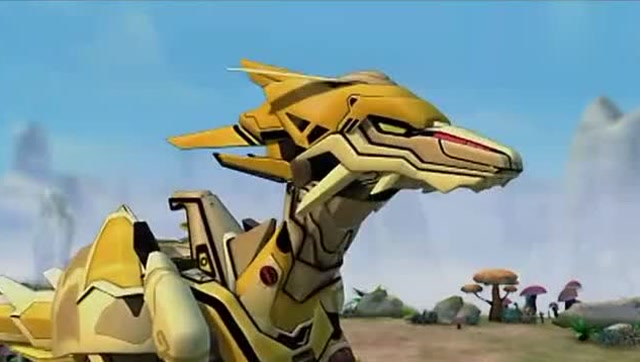 蓝猫龙骑团:咖喱为了保护蓝猫和啸天,被土狼的光线冰冻射中