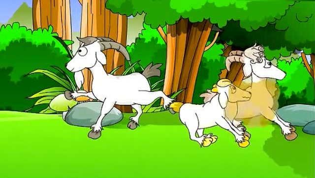 儿童睡前故事:三只羊