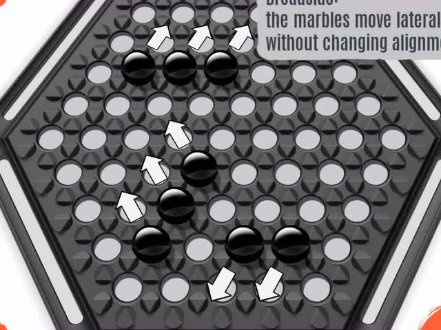 桌游 大力士棋 规则教学 二人抽象游戏 黑白