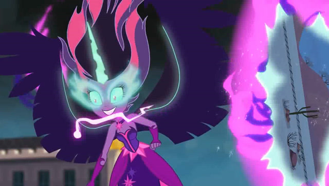 《小马宝莉》梦魇紫悦开启了时空门!这是怎么回事?