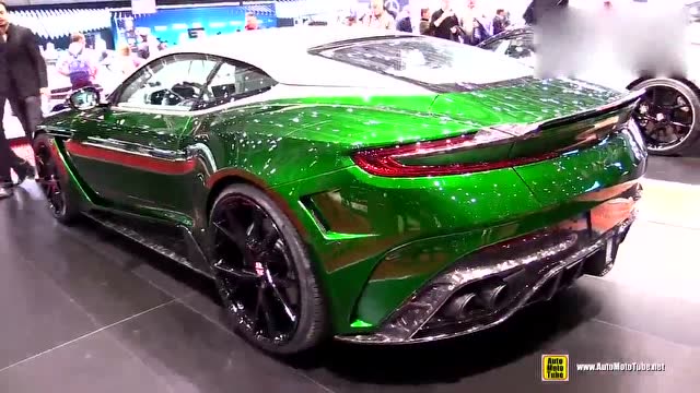 mansory出品2018阿斯顿马丁db11改装案例主打青草绿色