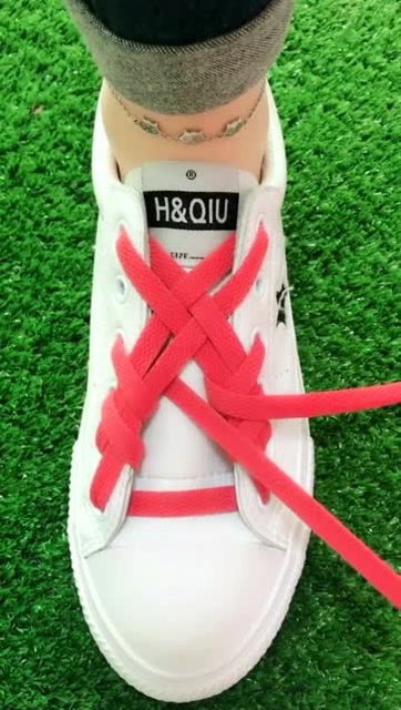 超火网红鞋带系法