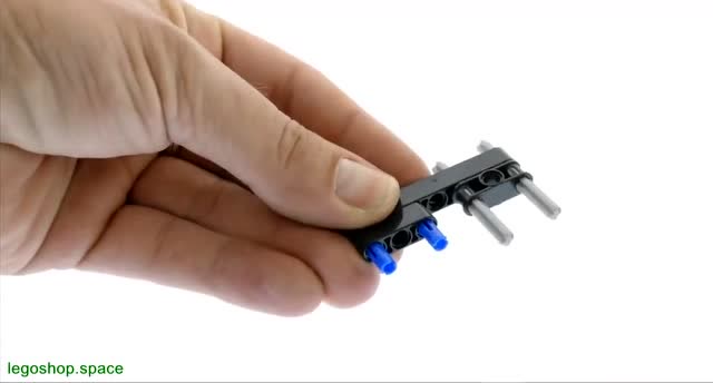 lego乐高积木科技机械系列8294挖掘机快速搭建