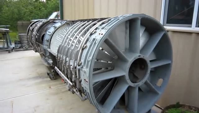 j79涡喷发动机推力图片