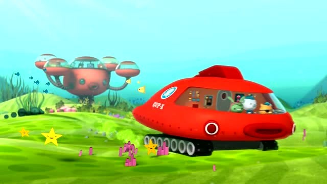 海底小纵队突突兔要去很危险的午夜区试航马蹄蟹艇