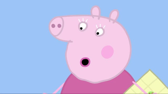 小猪佩奇第四季:猪奶奶的表情为什么这么惊讶呢?