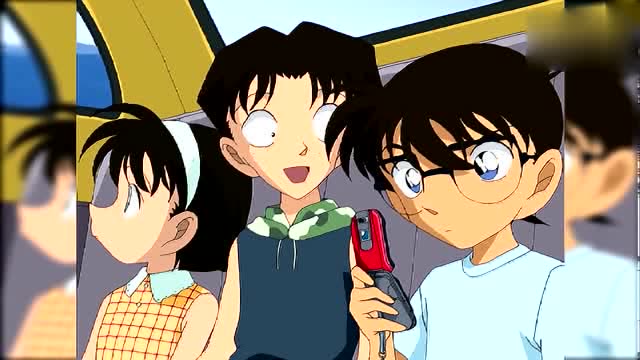 《名侦探柯南》412话 柯南保存的h画像被灰原抹去