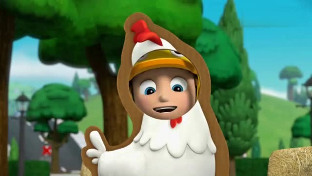 汪汪队立大功:古薇市长穿上漂亮的小鸡服,她像只美丽的鸡妈妈!