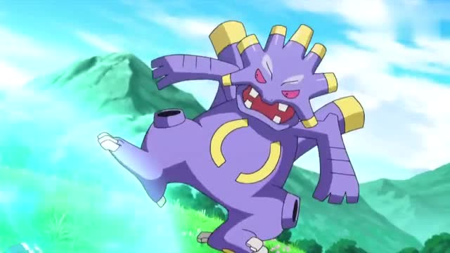 神奇宝贝,这只爆音怪也太强了,2只灵媒猫一起上都只能平手