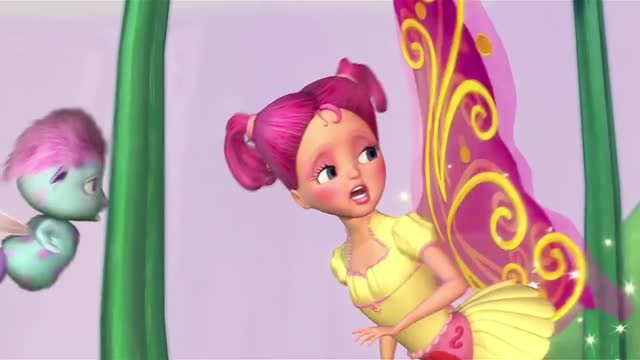 《芭比彩虹仙子之美人鱼公主》迪宝很聪明,知道有人跟踪它!