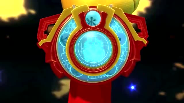 《猪猪侠》猪猪侠五灵威力变身神木猿,这阵势太强大了