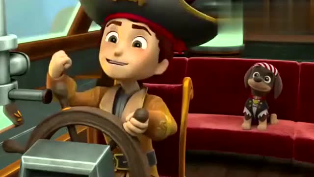 《汪汪队立大功》第五季:糟糕!席德船长欲盗走海底神秘沉船精彩