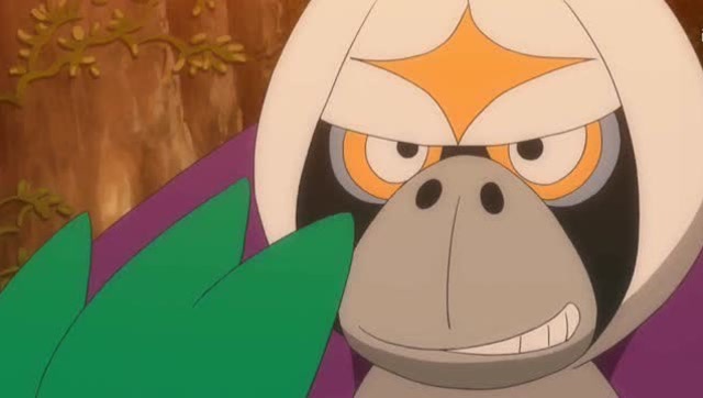 精灵宝可梦:智挥猩怒揍火箭队,没想到居然被穿着熊给挡下了