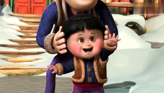 熊出没:光头强和小嘟嘟再次重逢,太开心了