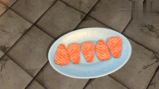 熊出没:光头强找回生鱼片,豪气分给肥波一半