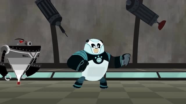 动物兄弟:机器人把马丁抓回来了,马丁一眼就看到阿维娃的玩具