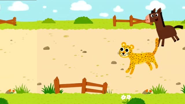 动物小百科 陆地上跑的最快的猎豹