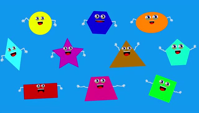 shapes song for kids 各种形状英文怎么说?新版本