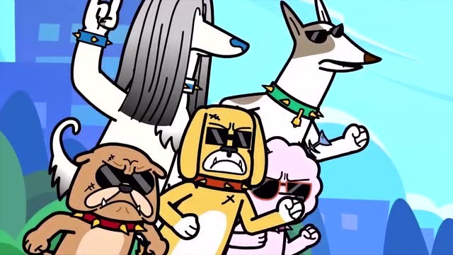 睡过头大王用迟到魔咒之恶狗挡路攻击学霸,太逗了