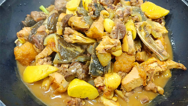 粤菜代表"水鱼焖鸡"最正宗教程来啦!学不会?我在小树林等你!