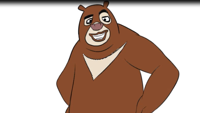 看完熊出没动画片来学一下熊大的画法吧