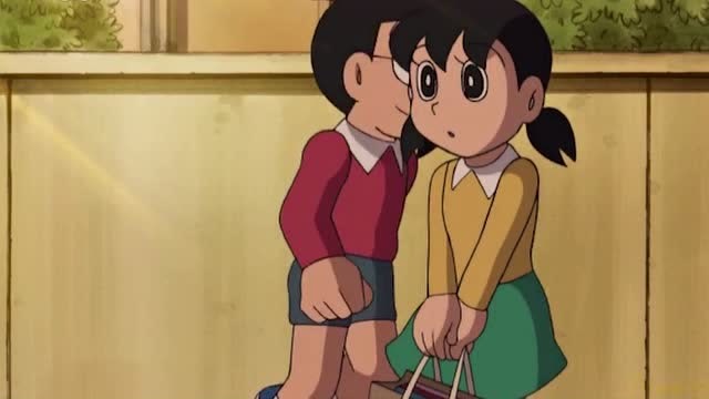 哆啦a梦!大雄静香的恋爱史,童年女神静香跟大雄终于结婚了!