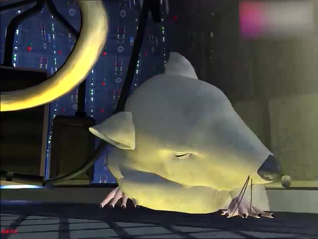 猛兽侠 老鼠想要解除防御系统 而猩猩队长却对其哀悼