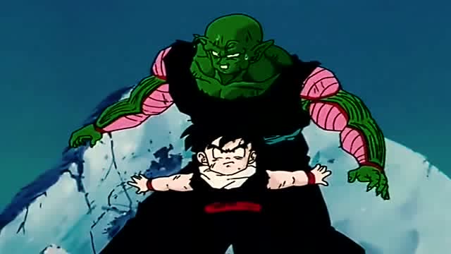 龙珠 小悟饭为保护比克,对战卡里克二世